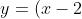 y = (x-2)(5x^2 + 22x + 21)
